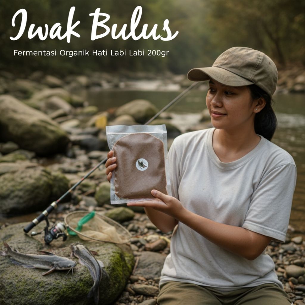 Umpan Probiotik Jeroan Bulus 200gr - Amis asam stabil, cocok untuk galatama Lele.