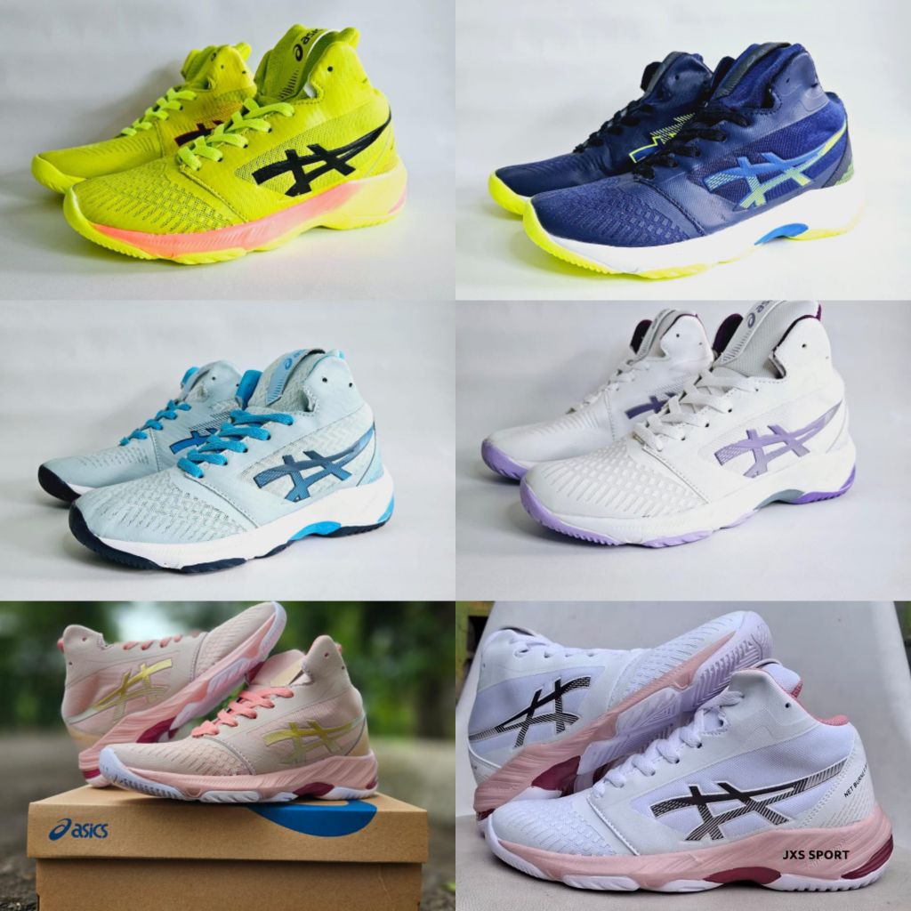 Sepatu Olahraga Volly Net Bur_ner/Sepatu Volly womens/Sepatu Badminton/Sepatu Tenis/Sepatu Lari/Sepa