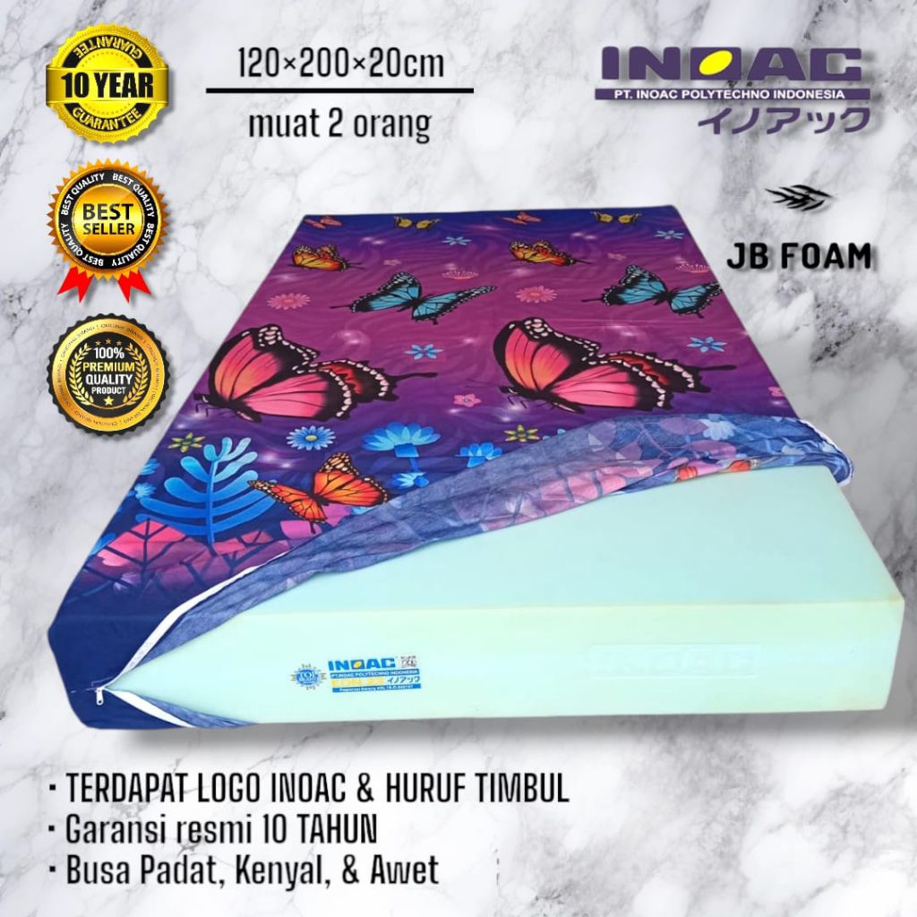 Kasur Busa Inoac EON LG D23 120 x 200 x 20 cm
