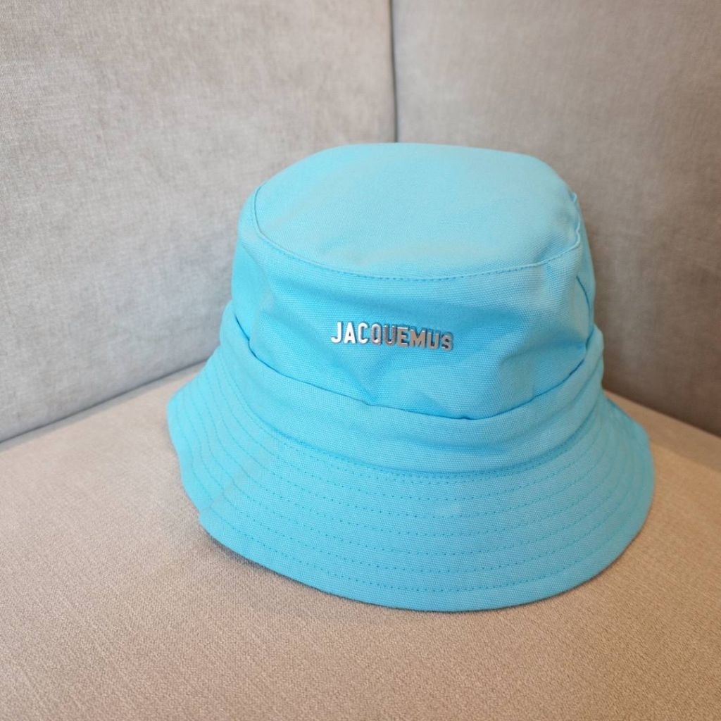 Jacquemus Le Bob Gadjo Bucket Hat in Light Blue