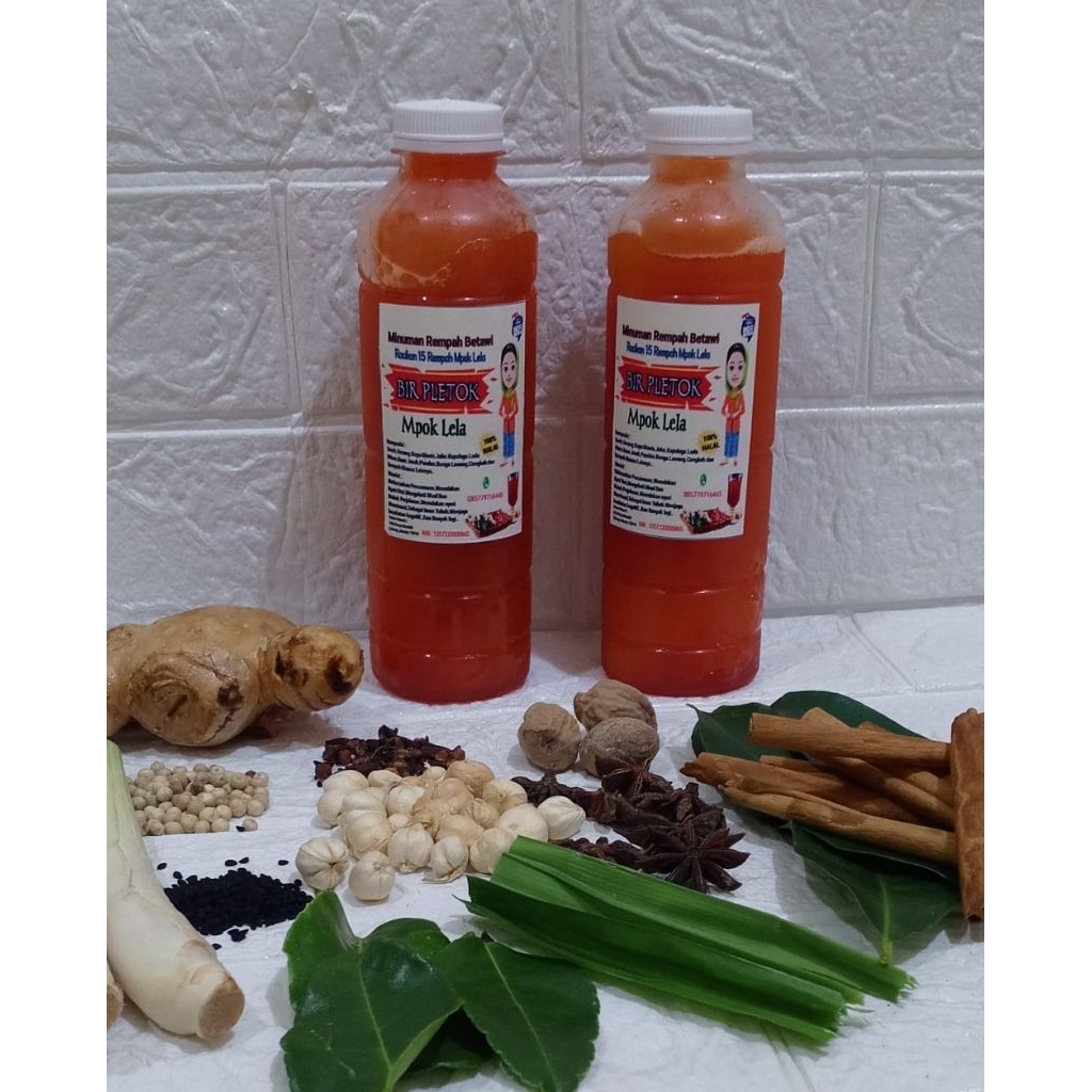 Bir Pletok Jakarta Mpok Lela 250ml