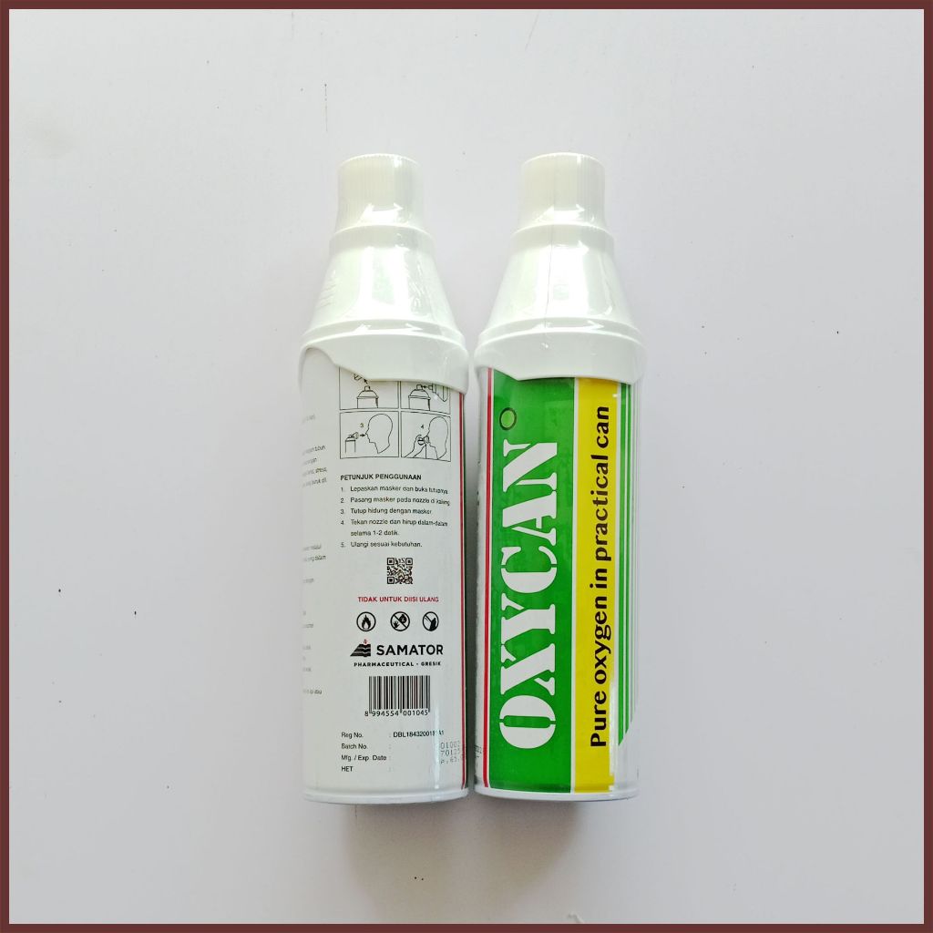 Oxycan Green 500 CC Oksigen Sesak Nafas Asma