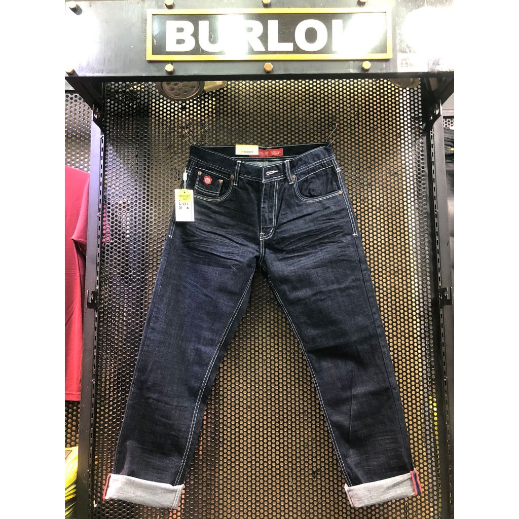 CELANA PANJANG JEANS REGULER FIT BLUE RAW