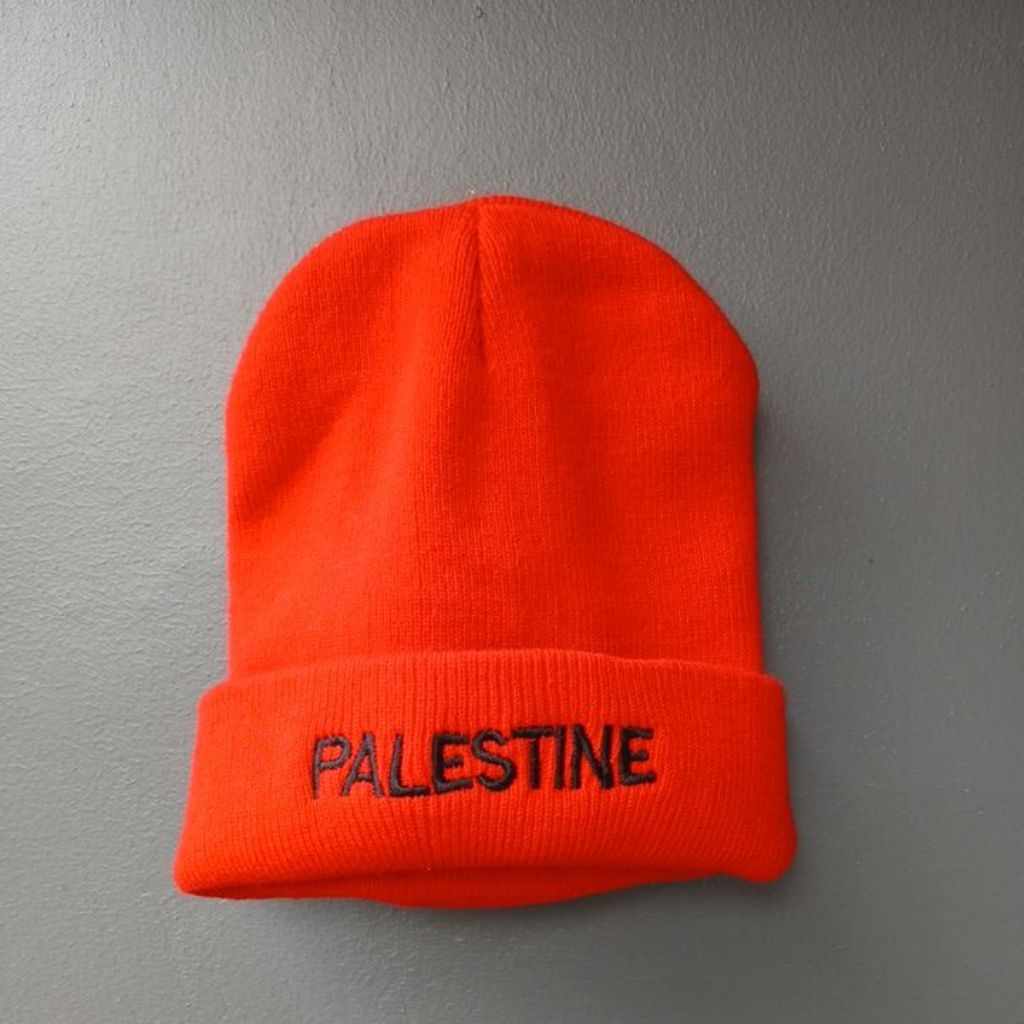 [NEW] Topi Kupluk Penutup Kepala bordir PALESTINA asli Made In Jerusalem