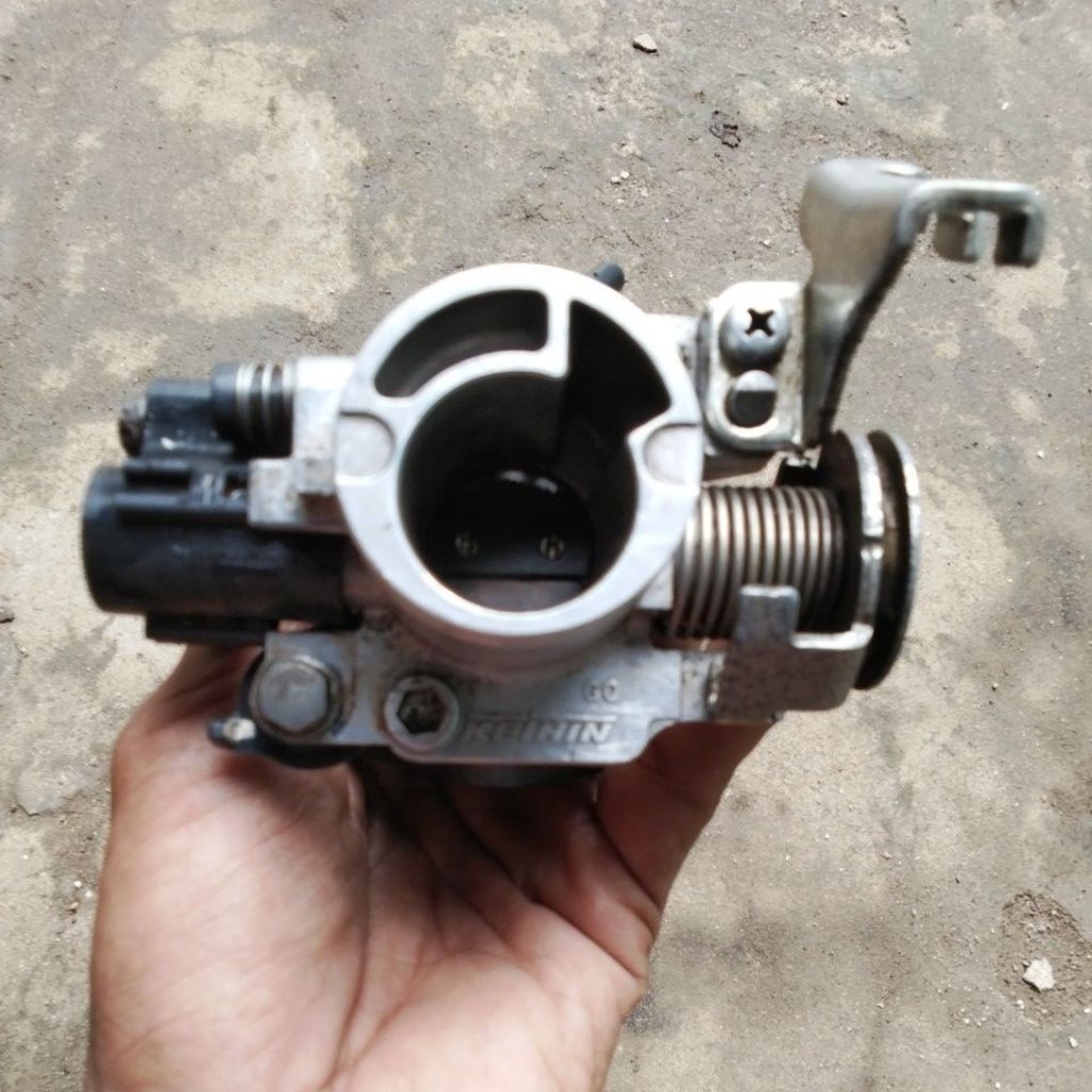THROTTLE BODY (TB) SET ORIGINAL HONDA REVO FIT FI INJEKSI KODE PART K03 K58