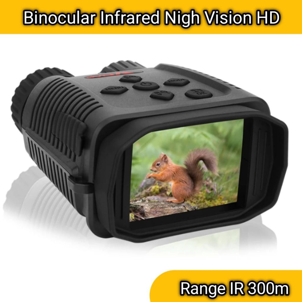 Binocular infrared night vision teropong siang malam HD