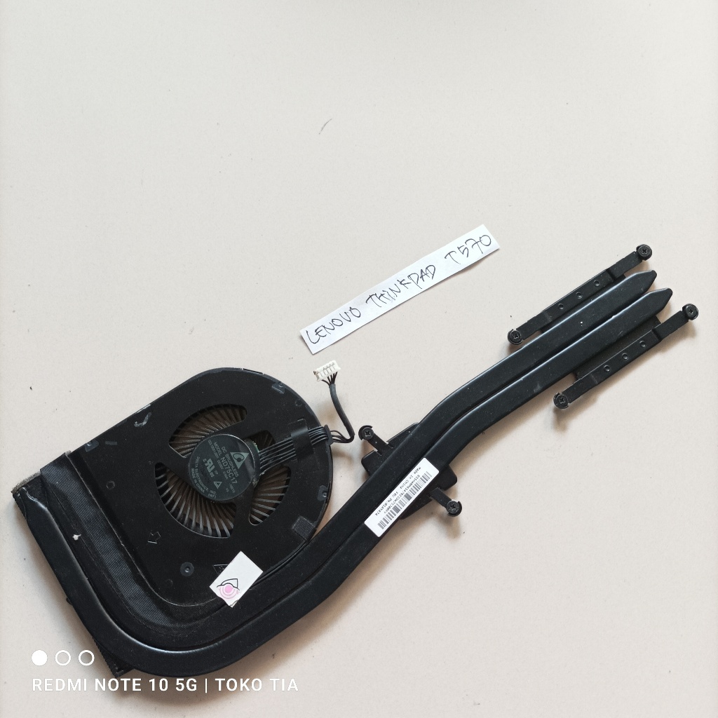 Heatsink dan Fan Lenovo Thinkpad T570 original