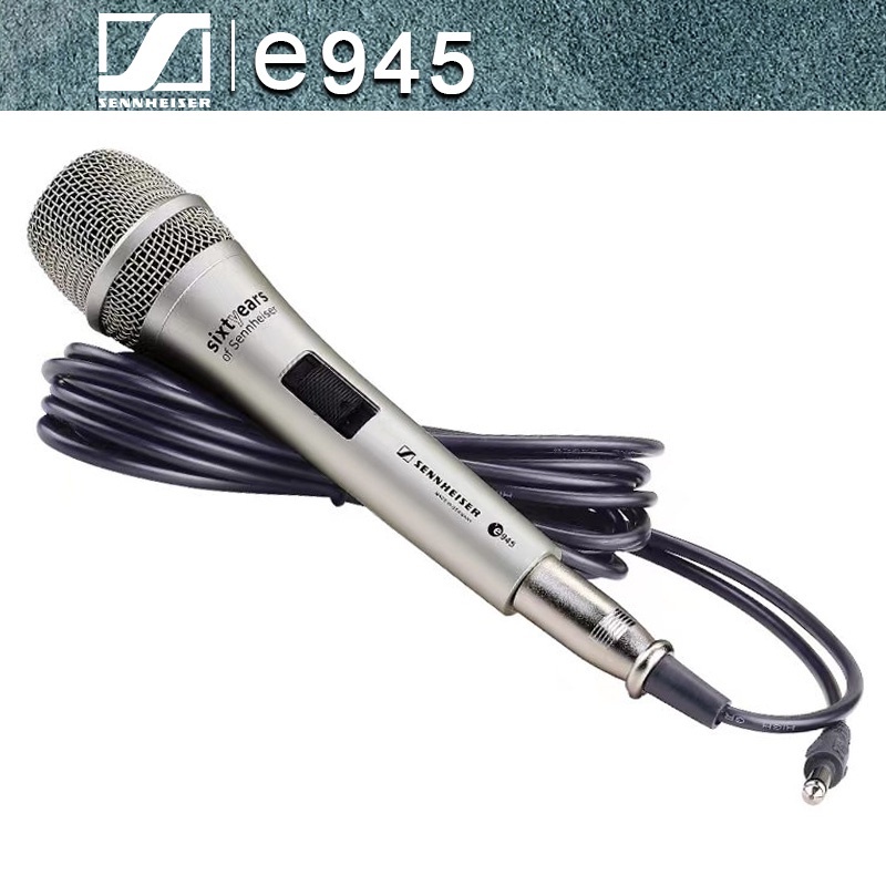 Sennheiser/original e845 S/e945,wired microphone,mic kabel,microphone kabel,mic karaoke,kabel mik,mi