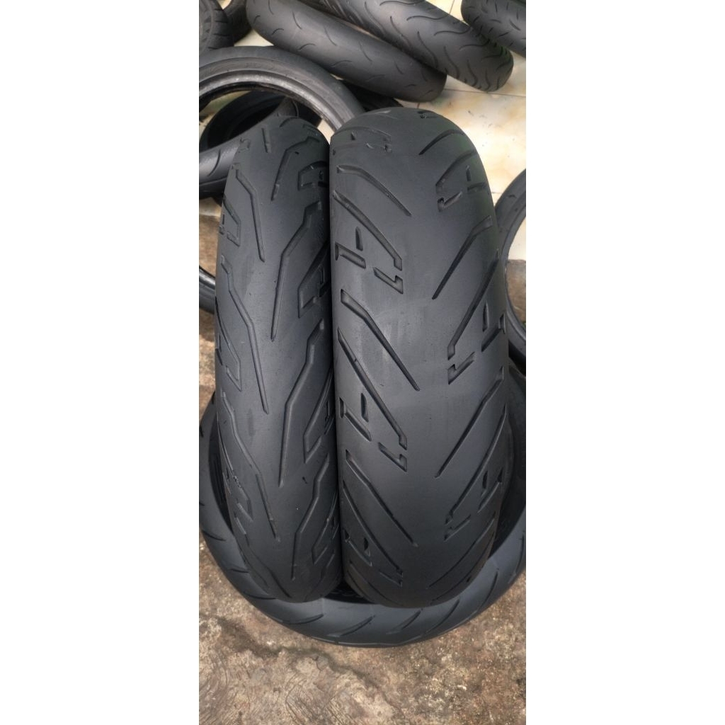 ban copotan CBR Byson Supermoto sepasang merk aspira ukuran 110/70-140/70 ring 17 tubless