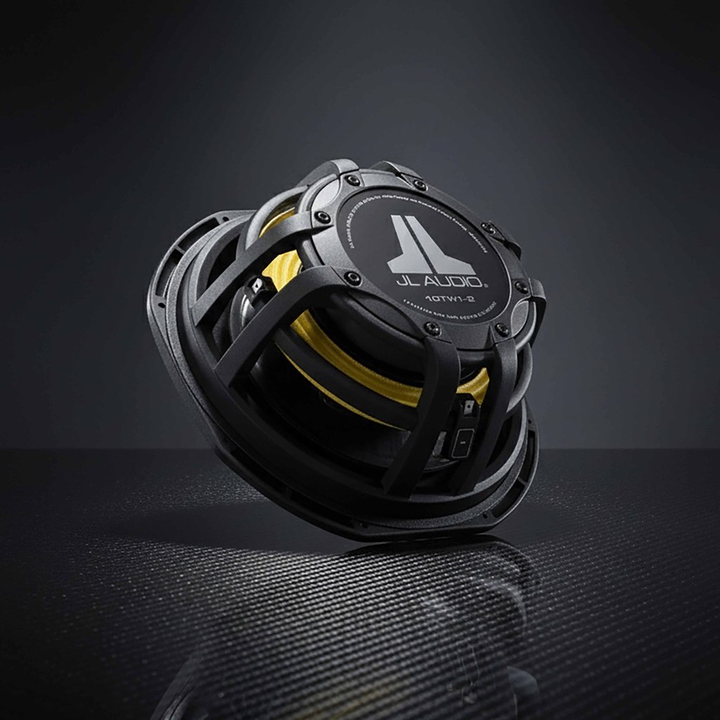 JL Subwoofer Slim JL Audio 10TW1-2 (10 Inch) - Patented Thin-Line Technology