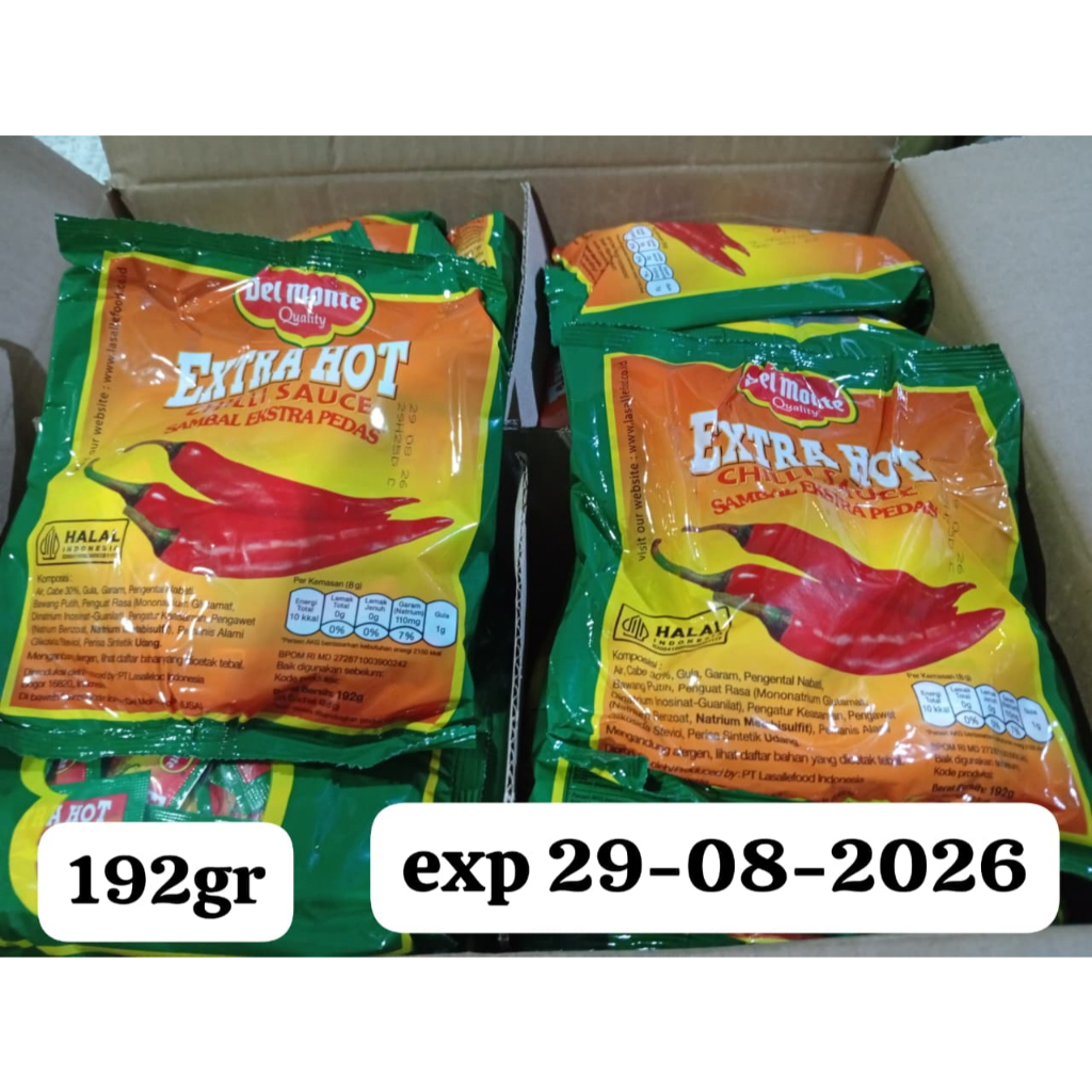 Delmonte Extra Hot Sachet 8 gr