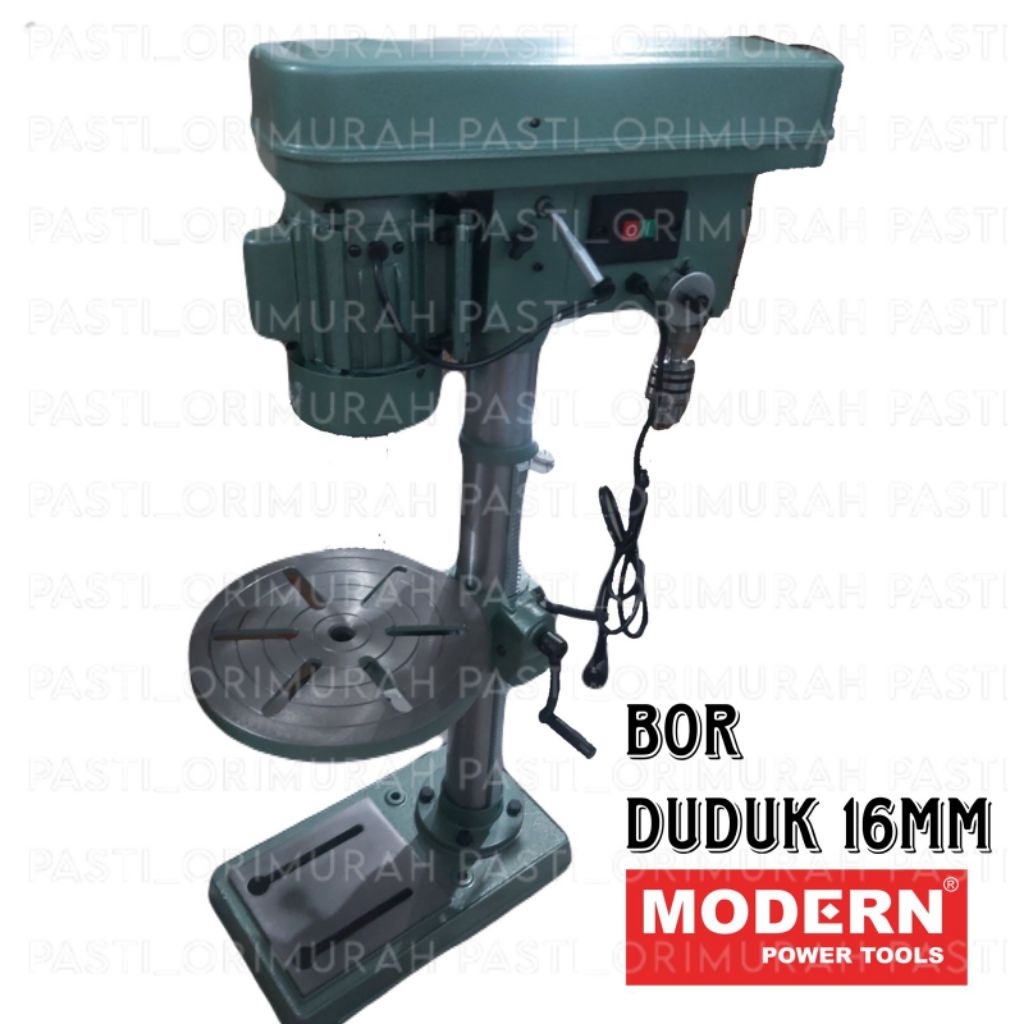bor duduk modern 16mm zjq4116 mesin bor duduk modern 16mm listrik