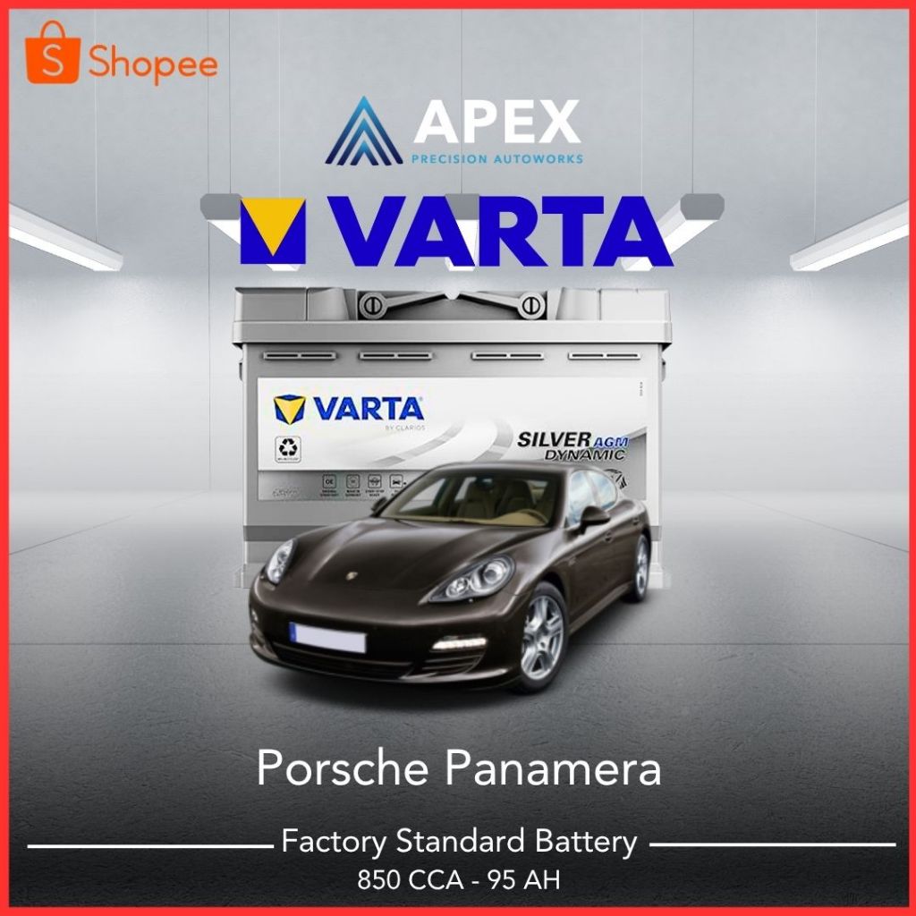 Aki VARTA SILVER DYNAMIC AGM PORSCHE PANAMERA