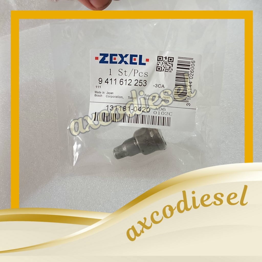 DELIVERY VALVE PUMP ISUZU ELF MACAN NKR71 NMR71 ZEXEL 131181-0420 AD6