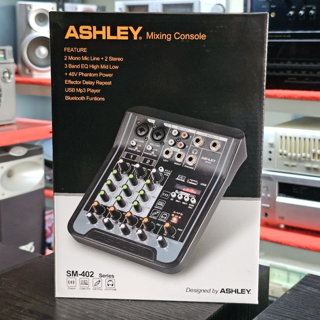Mixer Ashley 4ch SM 402 4 chanel