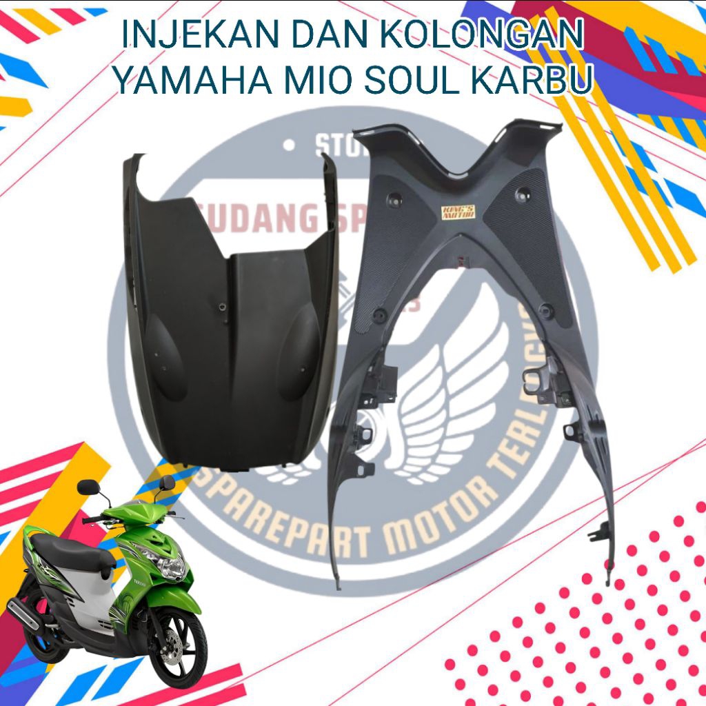 COVER BODI KASAR MIO SOUL, Kolongan mio soul, bordes mio soul, injekan mio soul karbu 2008-2012