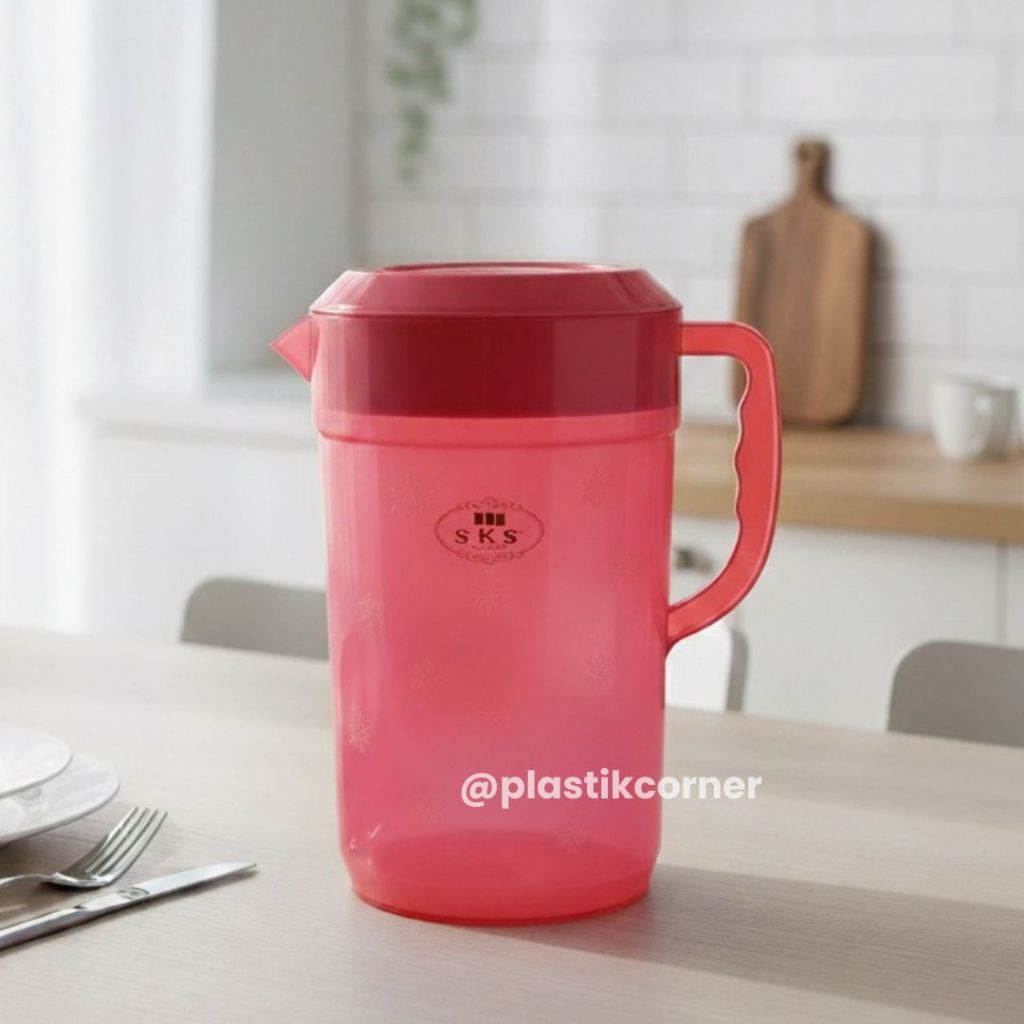 Eskan 4 liter / eskan warna 4 lt / ceret plastik 4 liter / water jug plastik tebal. Wadah air minum 