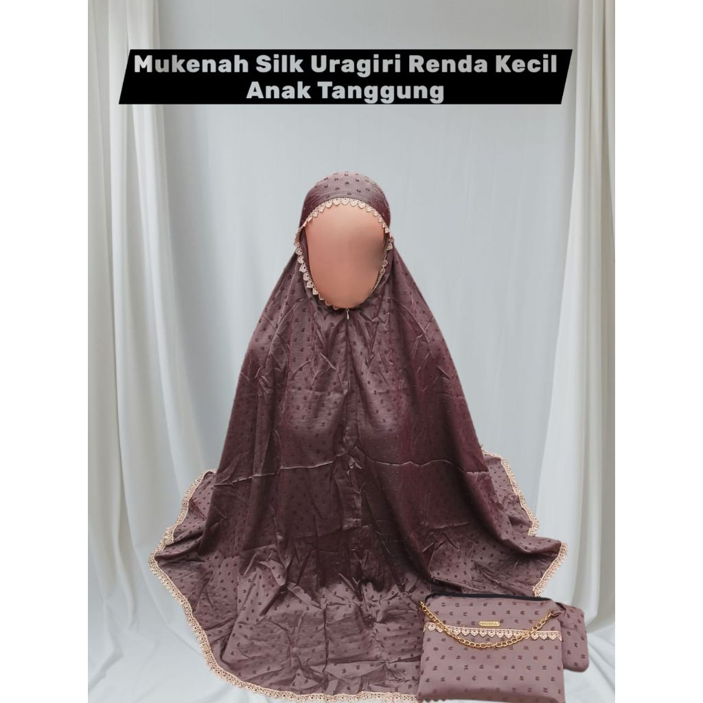 Mukena Silk Uragiri Anak tanggung