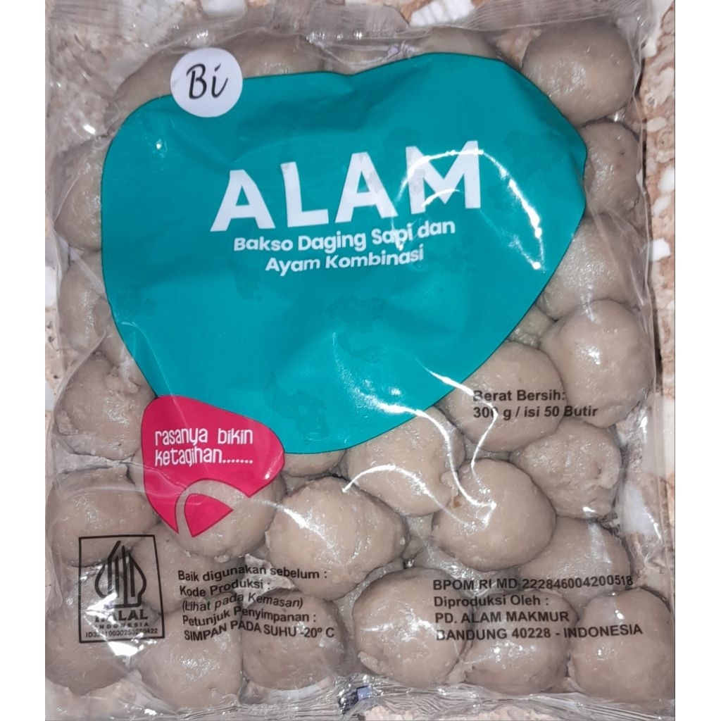 BAKSO SAPI ALAM/SEMAR  ISI 50 BUTIR