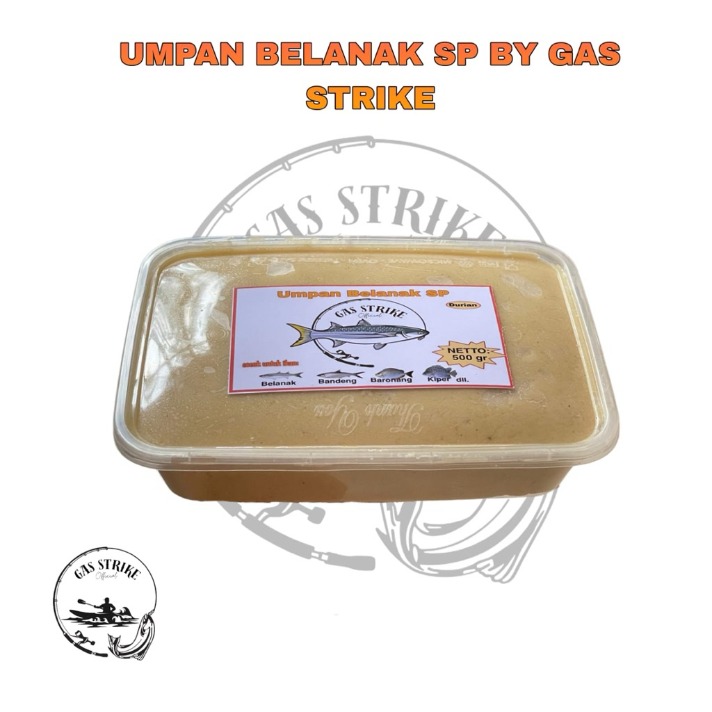 Umpan Ikan Belanak Siap Pakai 500 gr | Gas Strike