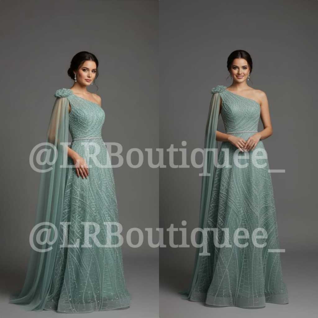 LR Boutique Evening Gown 003 / Dress Pesta / Dress Big Size / Gaun Pesta Panjang / Wedding Gown / Ga