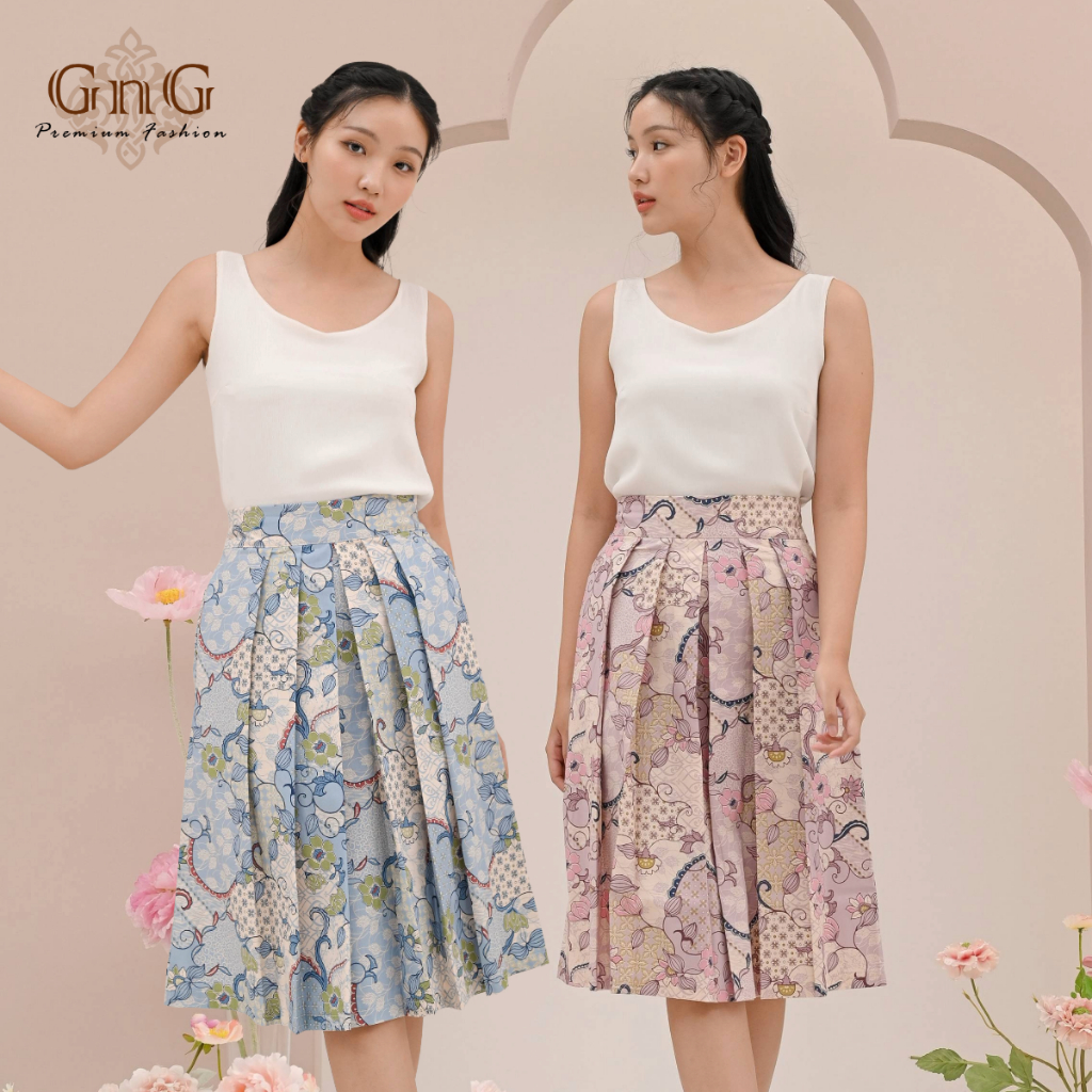 Rok Batik Wanita 165 ACA / Batik Modern / Skirt Batik wanita modern/ Baju Lebaran/ Bawahan Batik