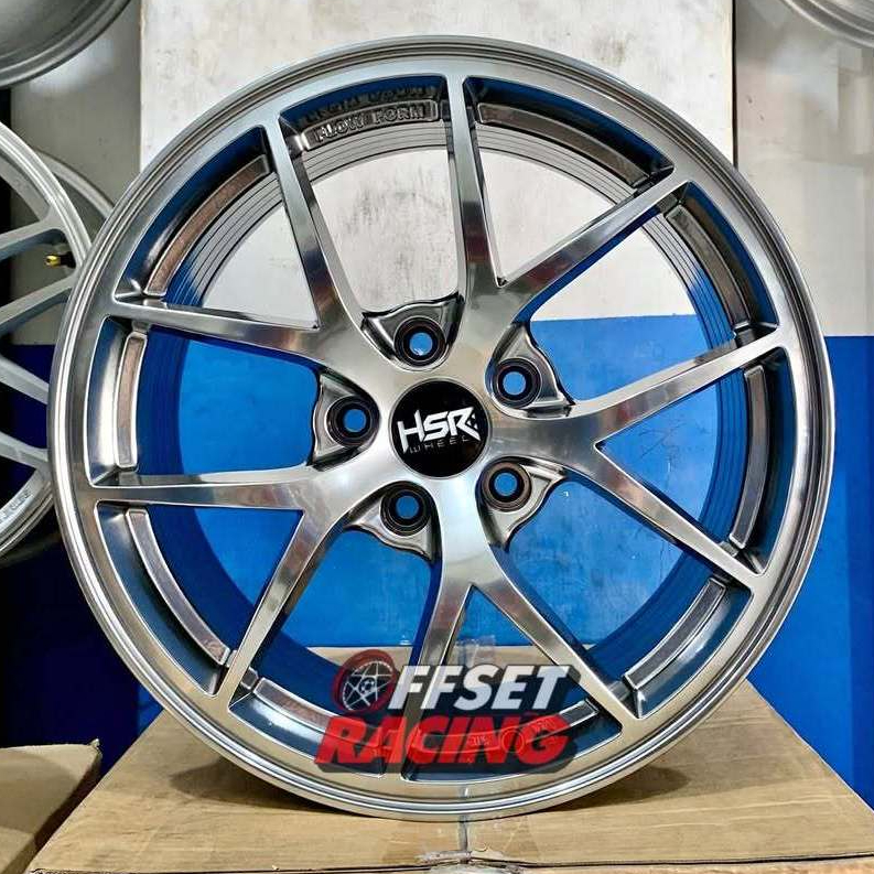 Velg Mobil Ring 17 HRV Xpander Ertiga Innova Rush Velg HSR WURZBURG F1 R17 Lebar 7,5