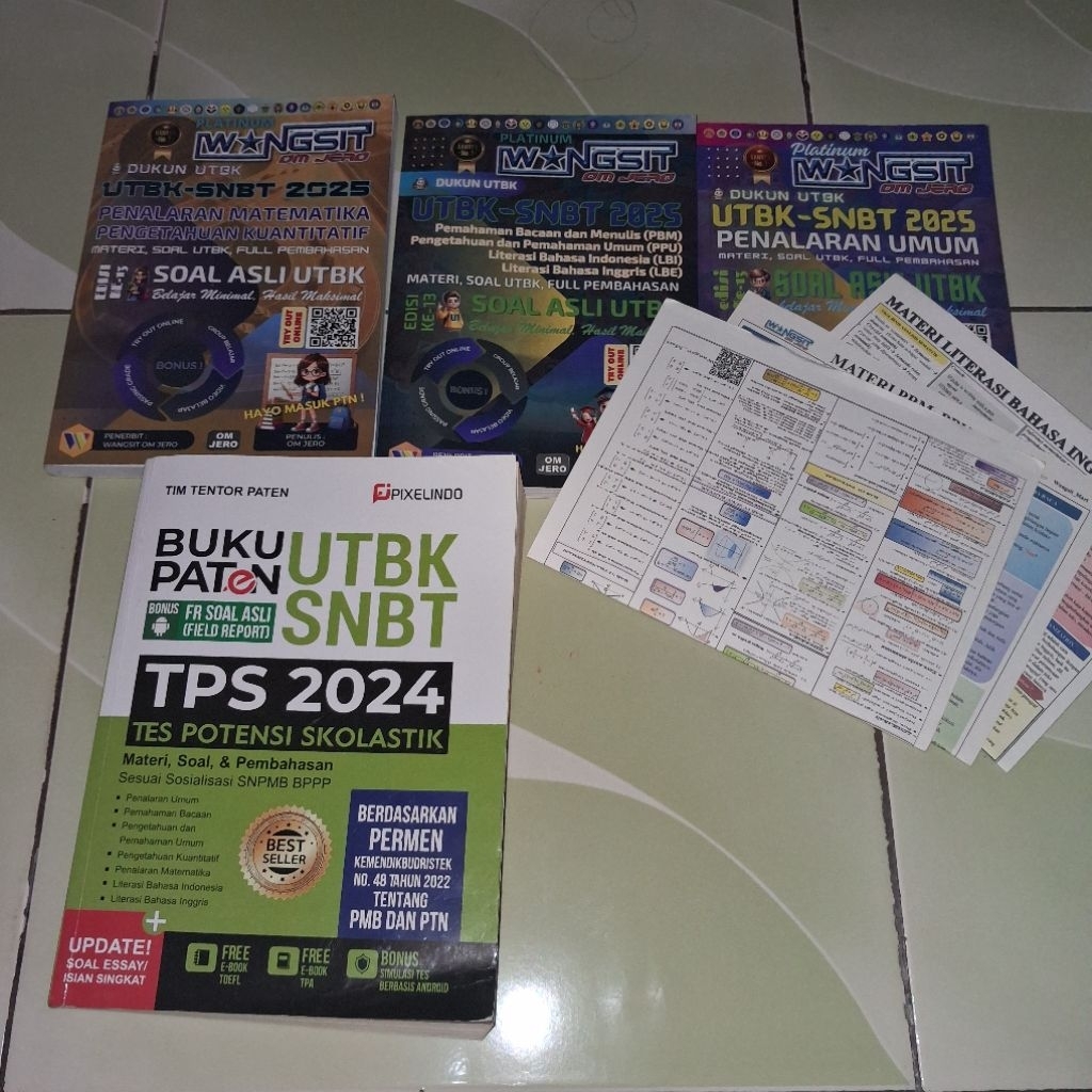 PRELOVED BUKU UTBK WANGSIT 2025 PATEN 2024