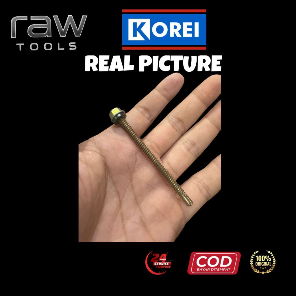 Limaukuit_Space Baut Sekrup Drilling Galvalum Baut Sekrup Baja Ringan Atap Rumah Baut Sekrup Kanopi