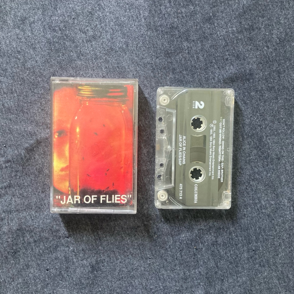 Kaset Pita Alice In Chains Jars Of Flies Originals