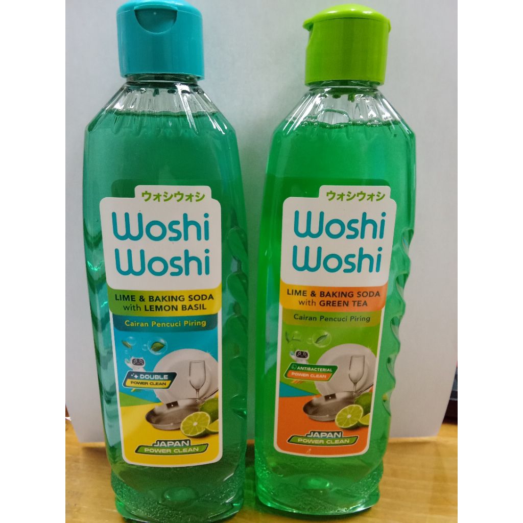 WOSHI WOSHI PENCUCI PIRING 400ML BOTOL LEMON