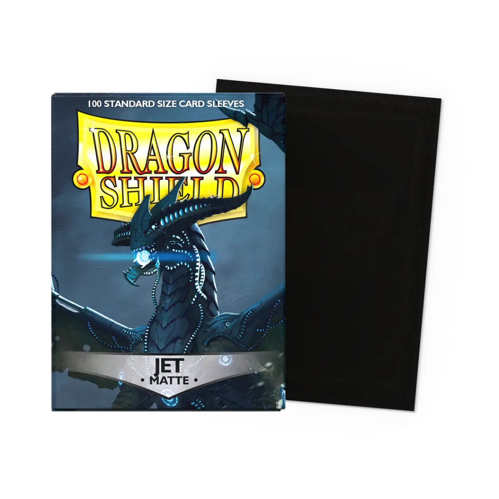Dragon Shield Sleeve Standard Size Card Sleeve - Jet Matte