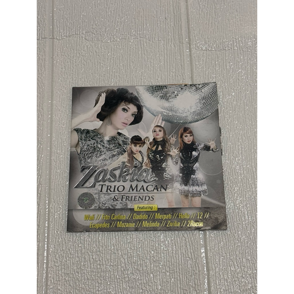 CD ALBUM VA ZASKIA GOTIK WALI TRIO MACAN ORIGINAL