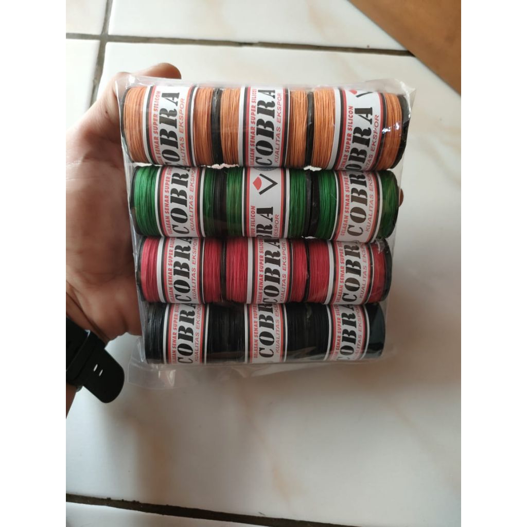 Benang Gelasan Unyil DT 0.27 Untuk Layangan Hobi Anak isi 12pcs (Gelasan Bocil)