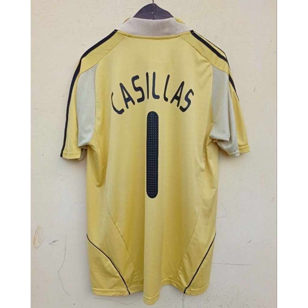 jersey goal kiper/gk Spanyol retro