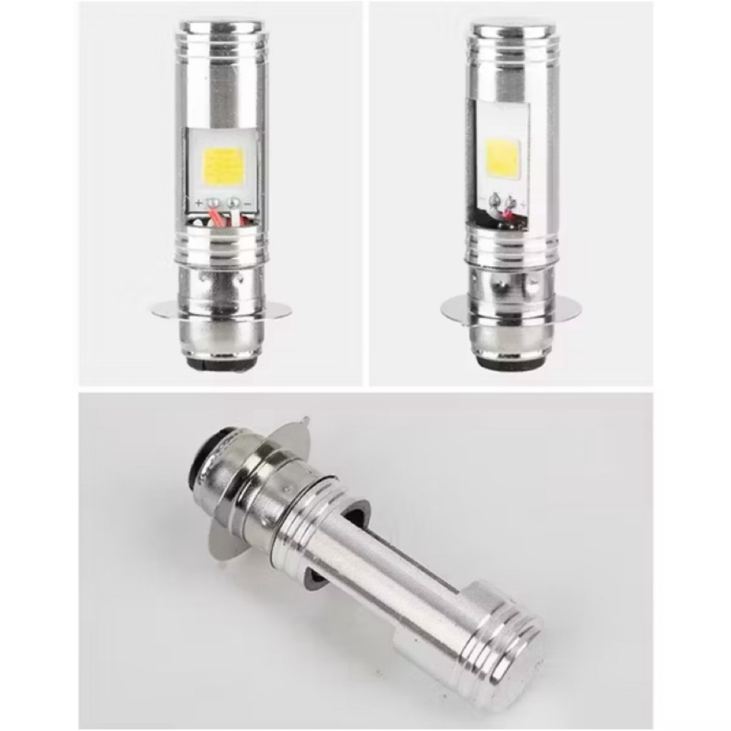 Promo Lampu motor led motor bebek/matic ac dc HI/LO Bholam lampu led depan H6