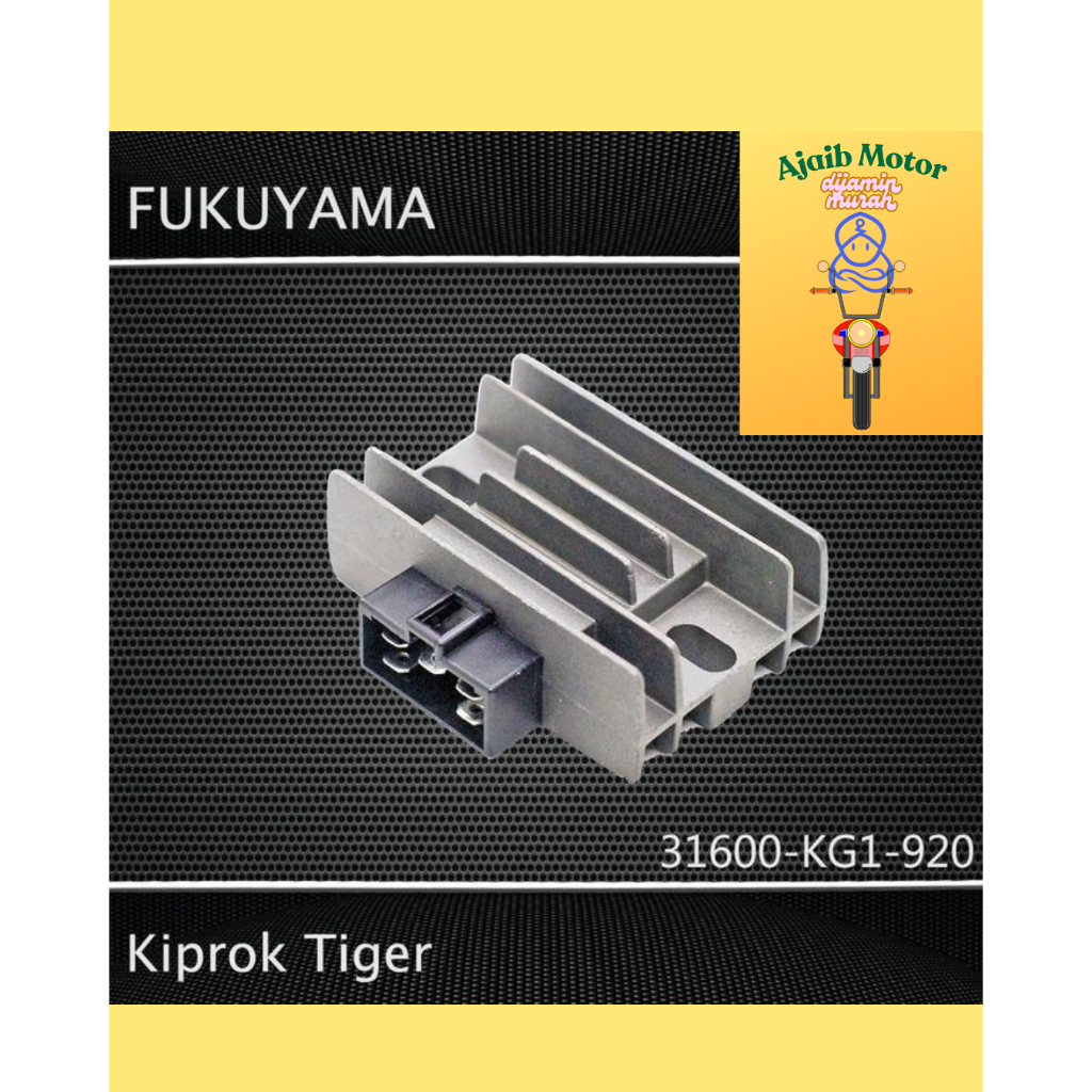 FUKUYAMA REGULATOR KIPROK HONDA TIGER ORIGINAL