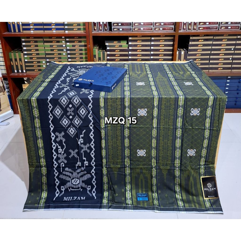 sarung MILZAM SONGKET JAGUART GOLD