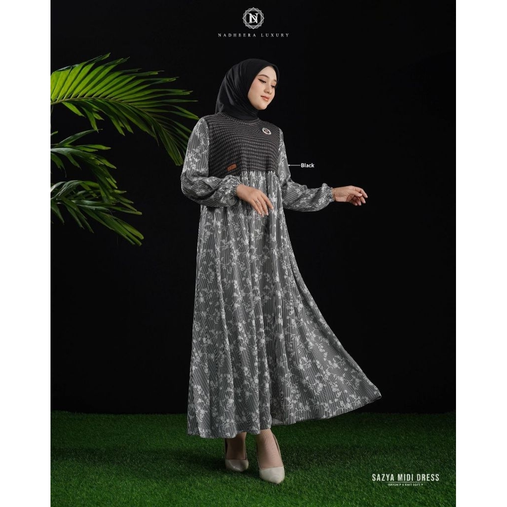 SAZYA SERIES BY NADHEERA LUXURY || sazya blouse || blouse motif || blouse nadheera || gamis nadheera