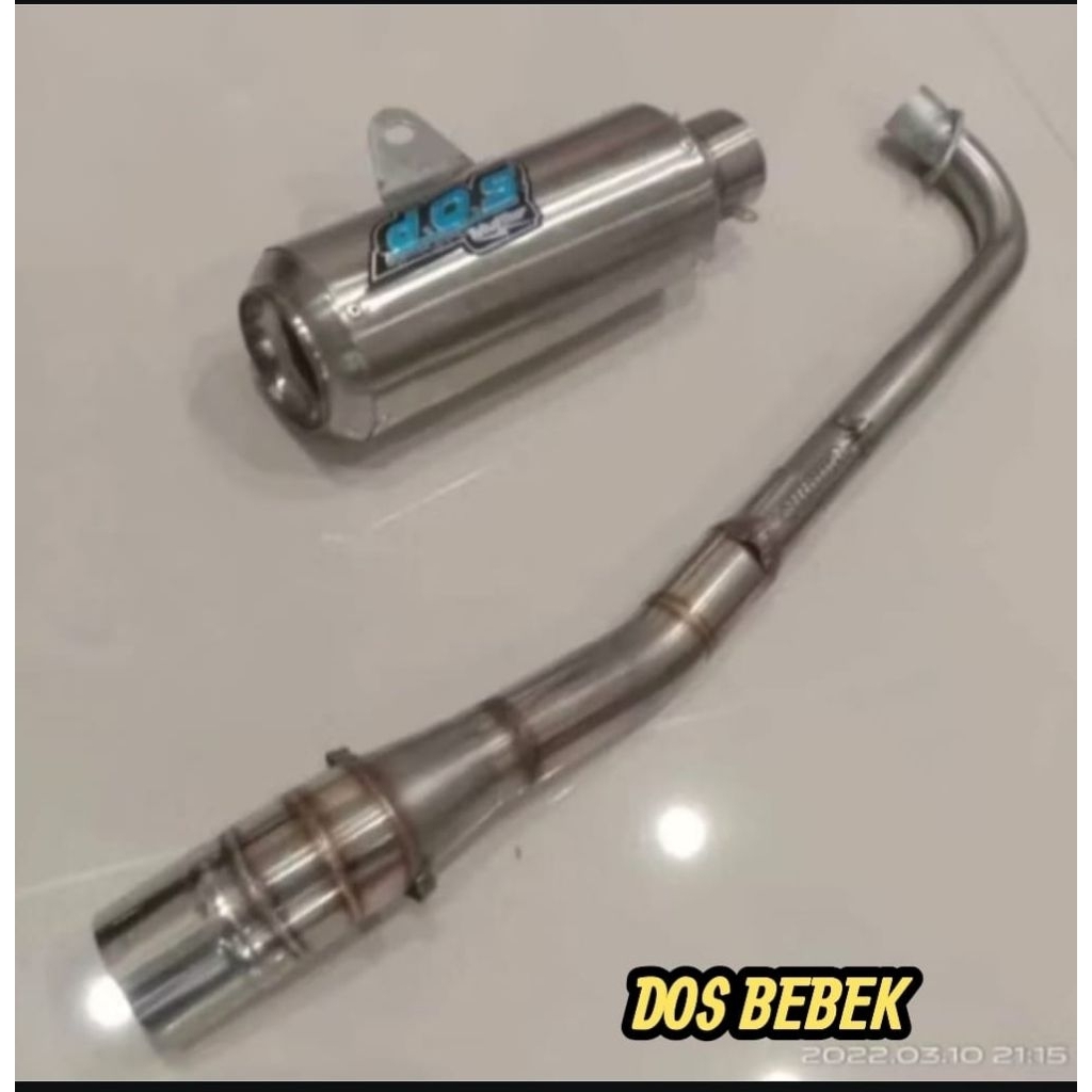 KNALPOT DOS GP1 JUPITER Z VEGA GRAND ASTREA ALL BEBEK KNALPOT RACING DOS SUPRA 125 BLADE ABSOLUT REV