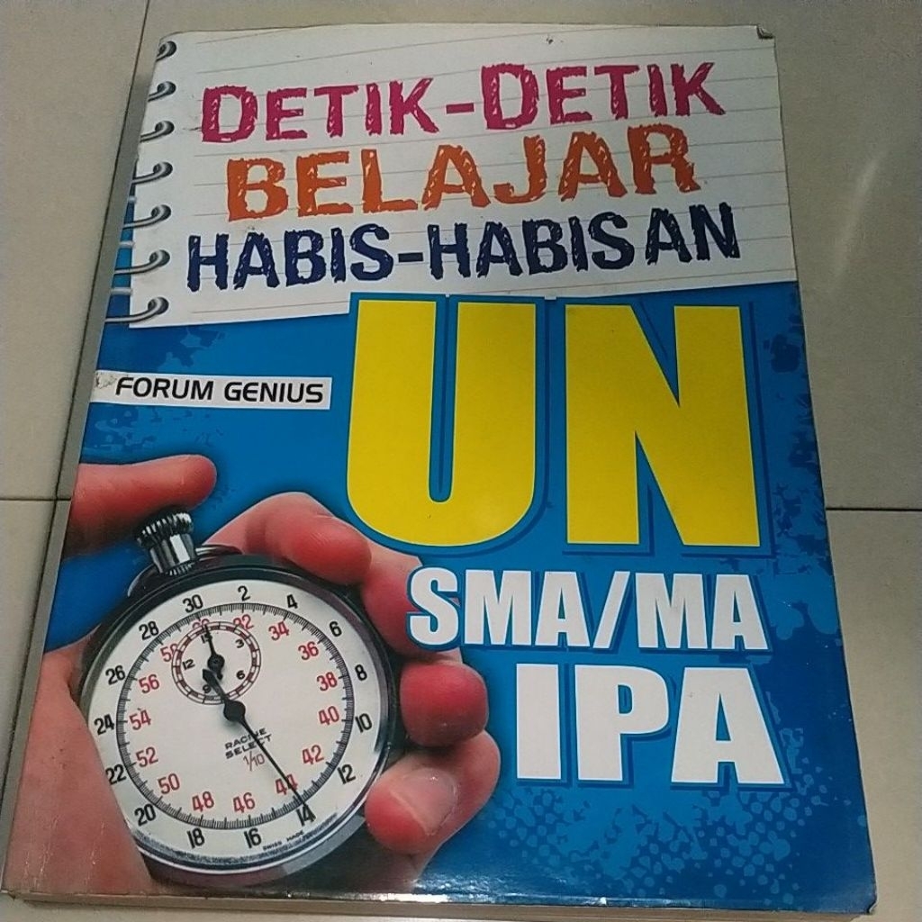 DETIK - DETIK UN SMA IPA