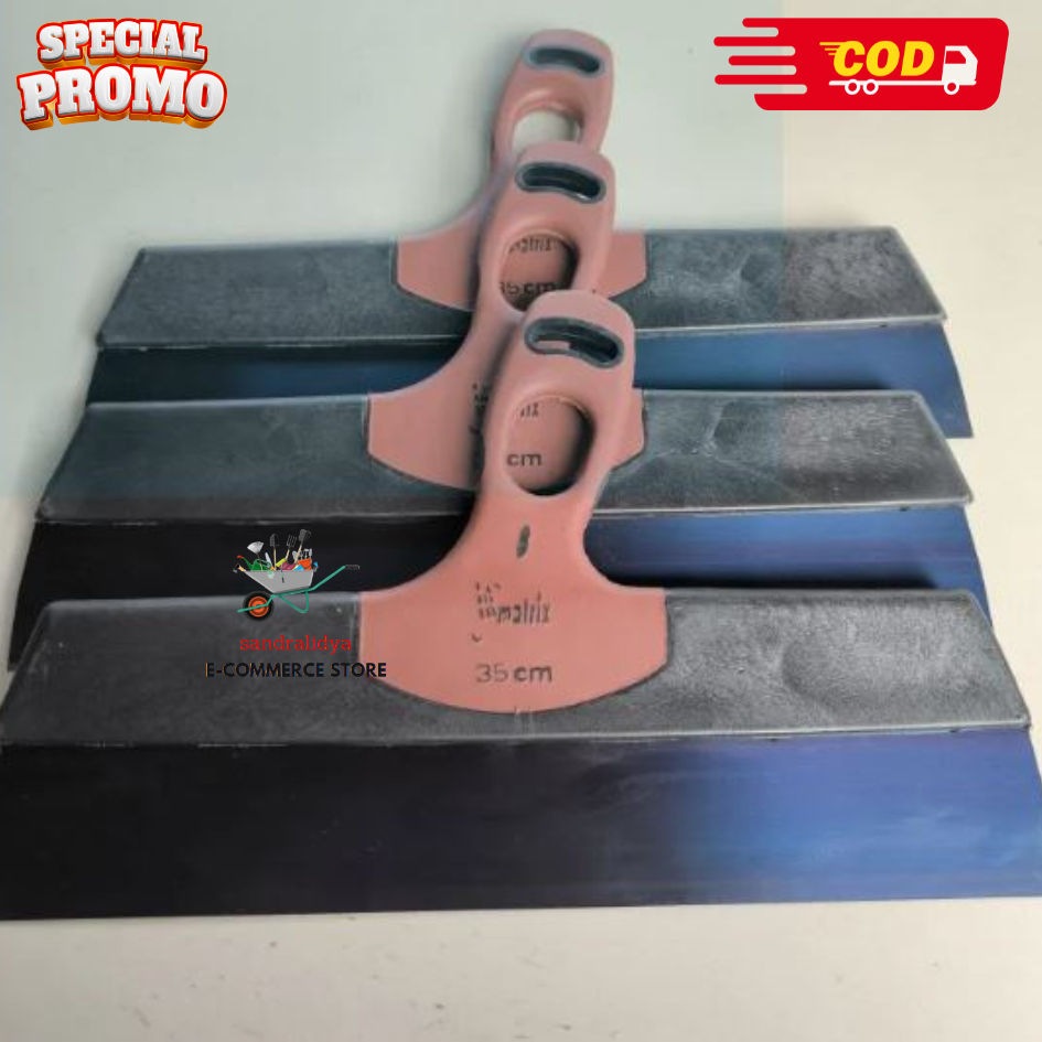 RASKAM T STAINLESS STEEL ROSKAM SKIM PLAMIR ACIAN MATRIX 30 CM ASLI