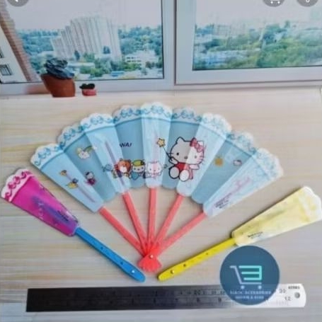 kipas karakter/kipas lipat/kipas tangan