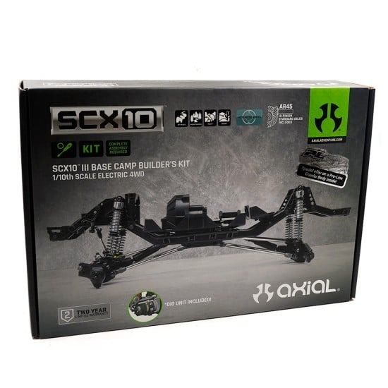 AXIAL SCX10 III BASE CAMP BUILDER KIT REMOTE CONTROL