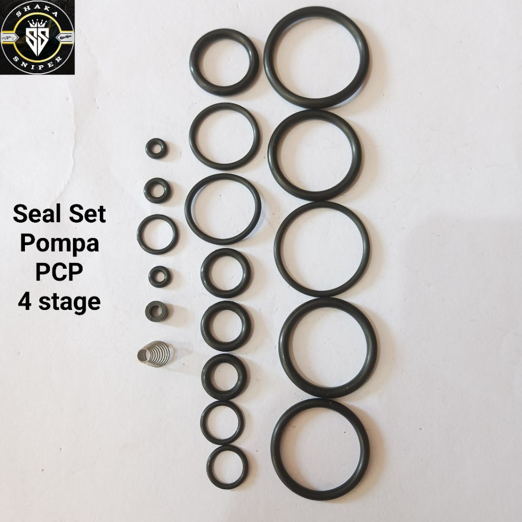 Seal set pompa PCP 4 stage, seal pompa pcp 4stage, karet seal lengkap pompa 4stage, sparepart pompa 