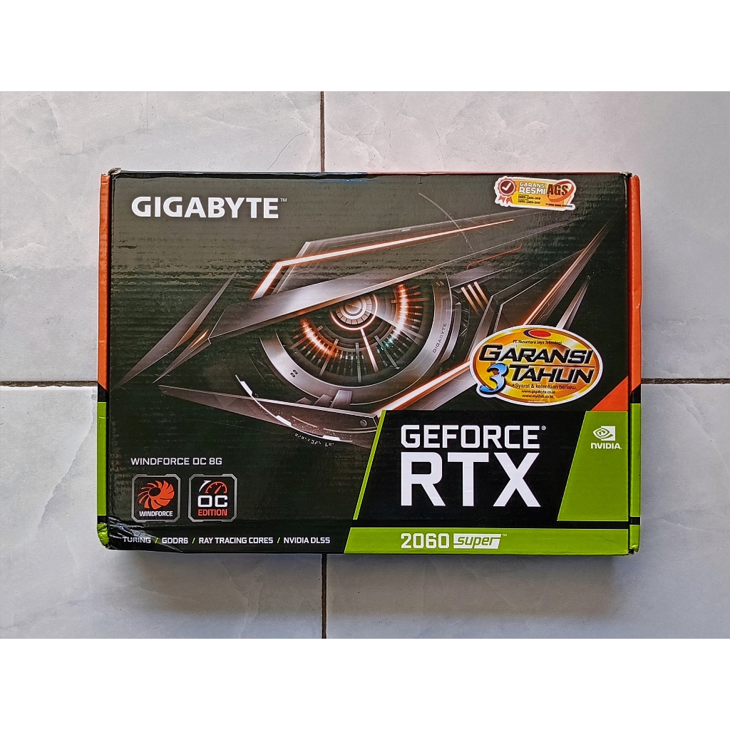 Box Gigabyte RTX 2060 Super