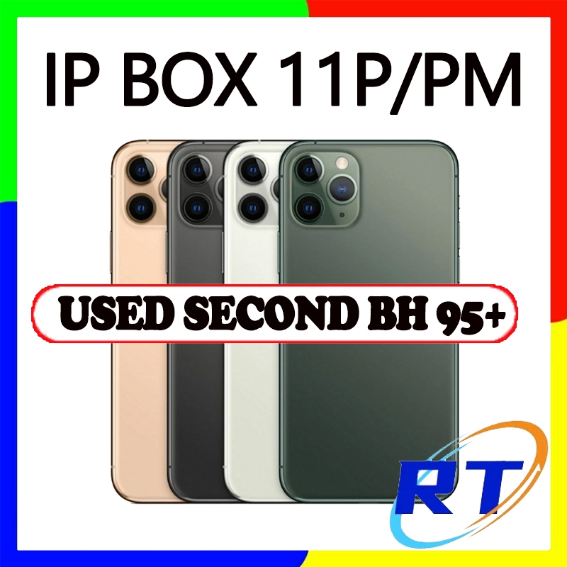 Ibox IP 11 Pro/Pro Max 256GB/64GB Fullset Mulus Second Hand Good Conditions 95+