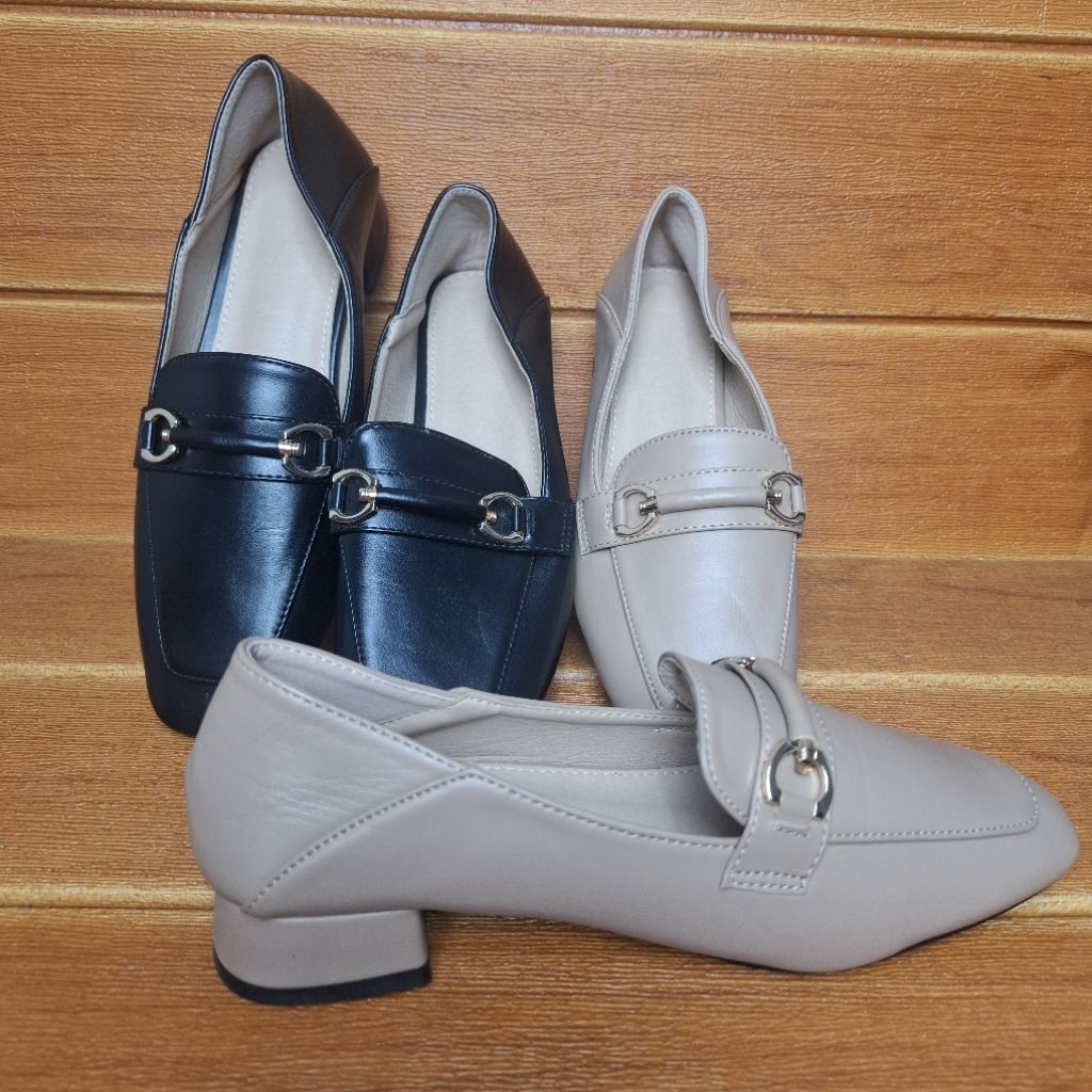 MICHIE - Flat Shoes Loafers Heels Chunky 1.5 cm 739-39