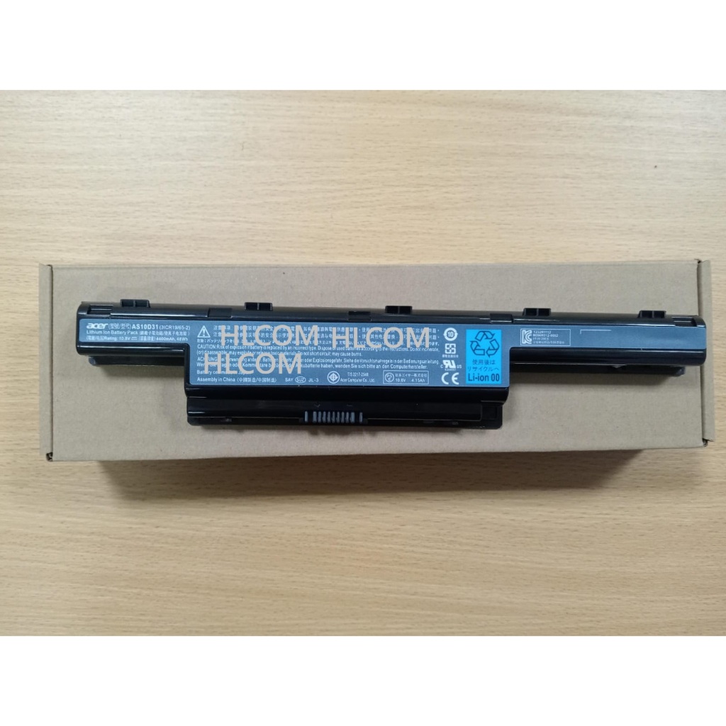 ORIGINAL Battery Baterai Batre Laptop Acer Aspire E1-421 E1-431 E1-471 E1-521 E1-531 V3 V3-471G