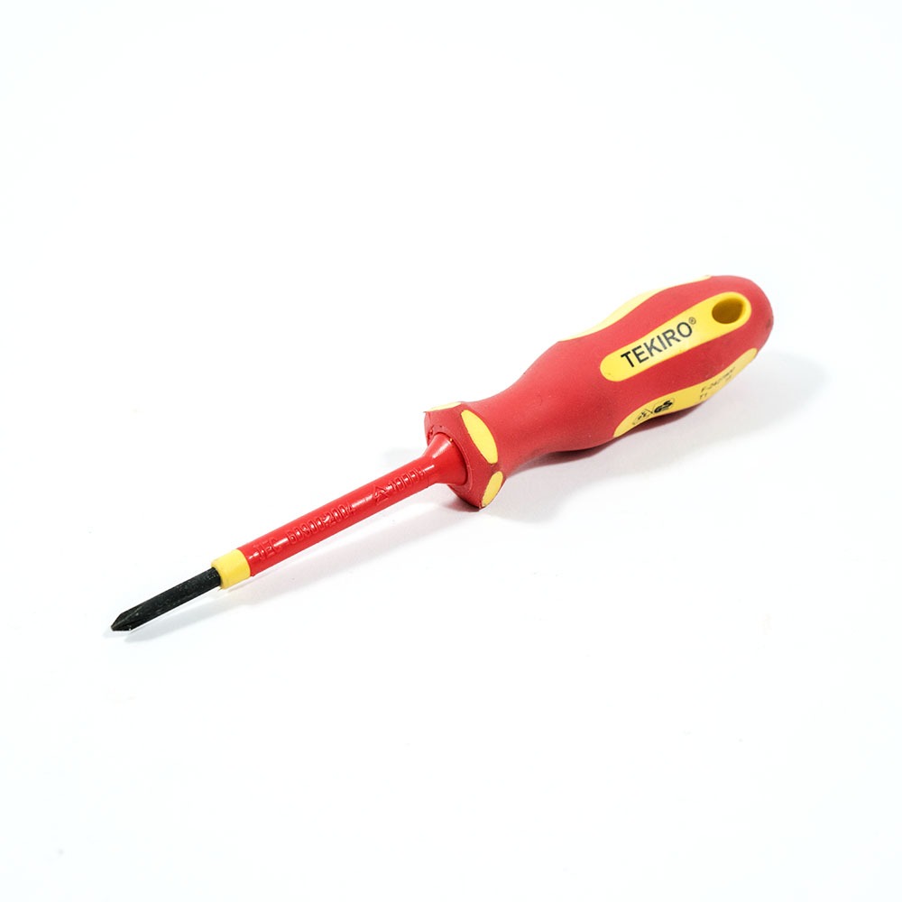 TEKIRO OBENG LISTRIK ( + ) INSULATION SCREDRIVER TEKIRO